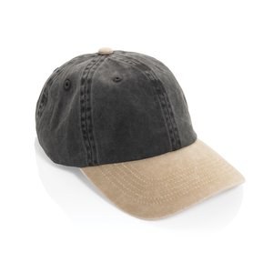 XD Xclusive P453.14 - BEAU AWARE™ Washed 6 panel 270gsm cotton twill two tone cap