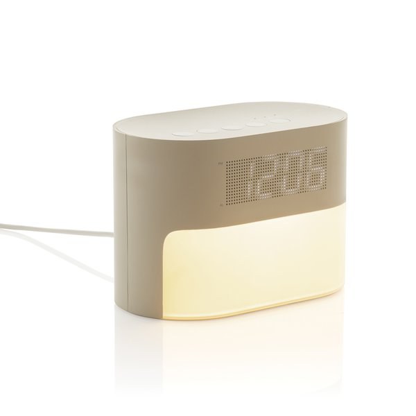 XD Collection P457.00 - LumaRise RCS reycled plastic white noise alarm clock