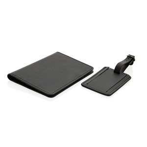 Swiss Peak P820.73 - Swiss Peak GRS recycled PU travel gift set